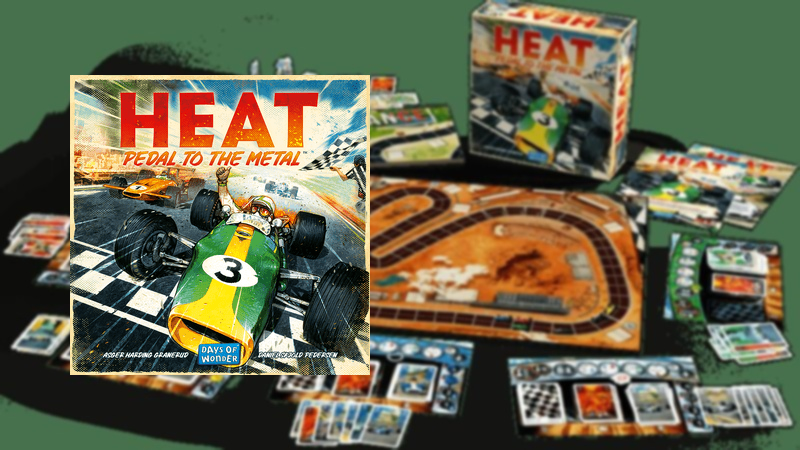 Heat: Pedal to the Metal Društvena Igra