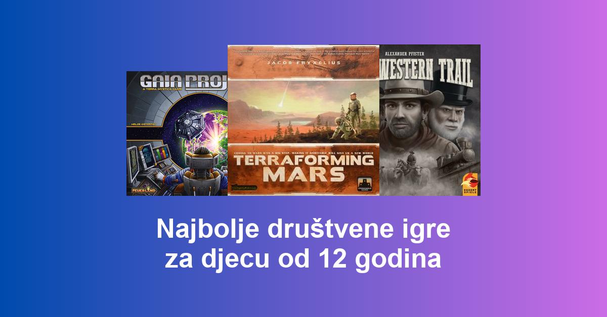 Najbolje društvene igre za djecu od 12 godina