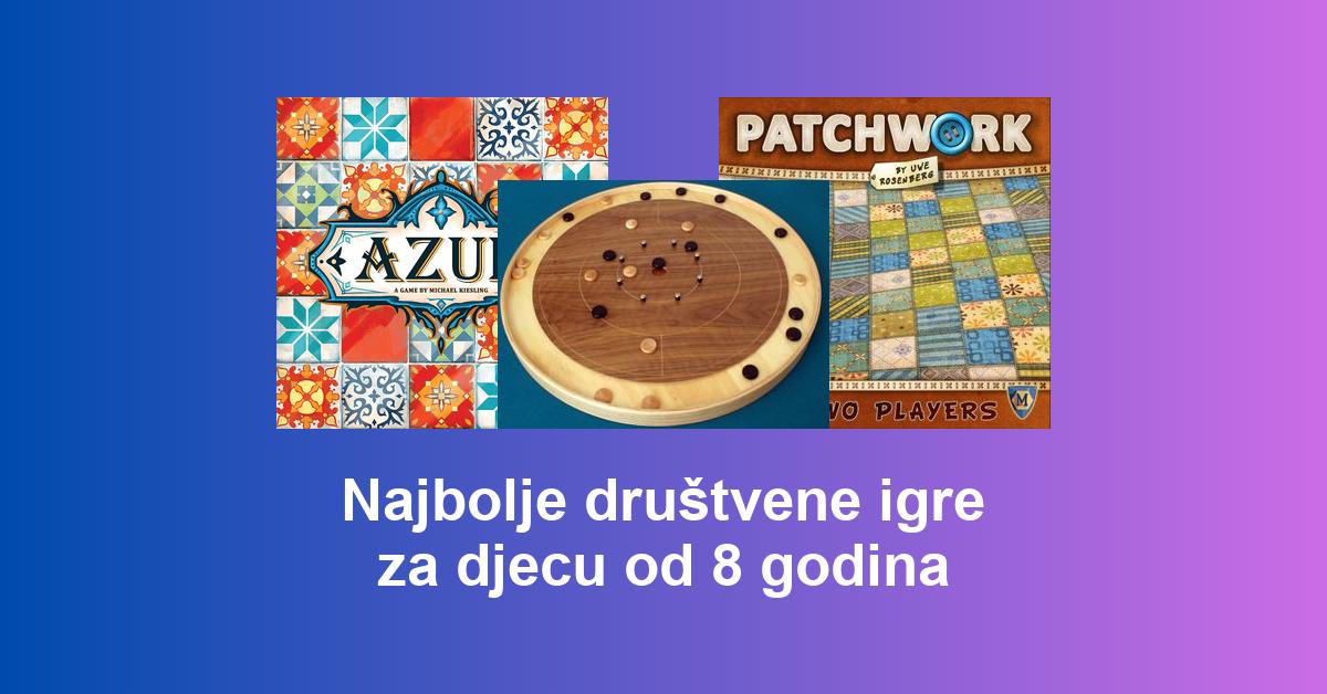 Najbolje društvene igre za djecu od 8 godina