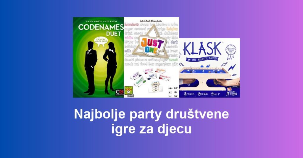 Najbolje party društvene igre za djecu