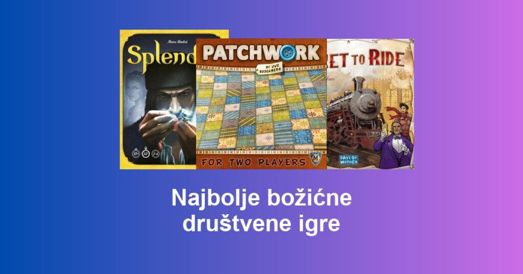 Najbolje božićne društvene igre