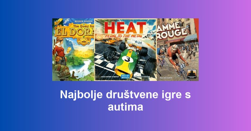 Najbolje društvene igre s autima