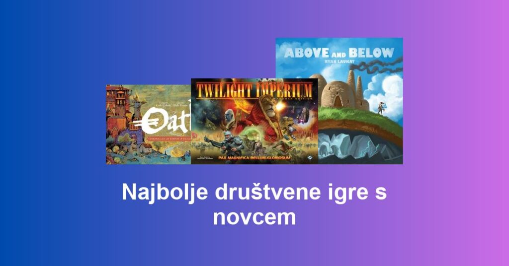 Najbolje društvene igre s novcem