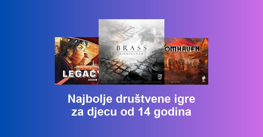 Najbolje društvene igre za djecu od 14 godina