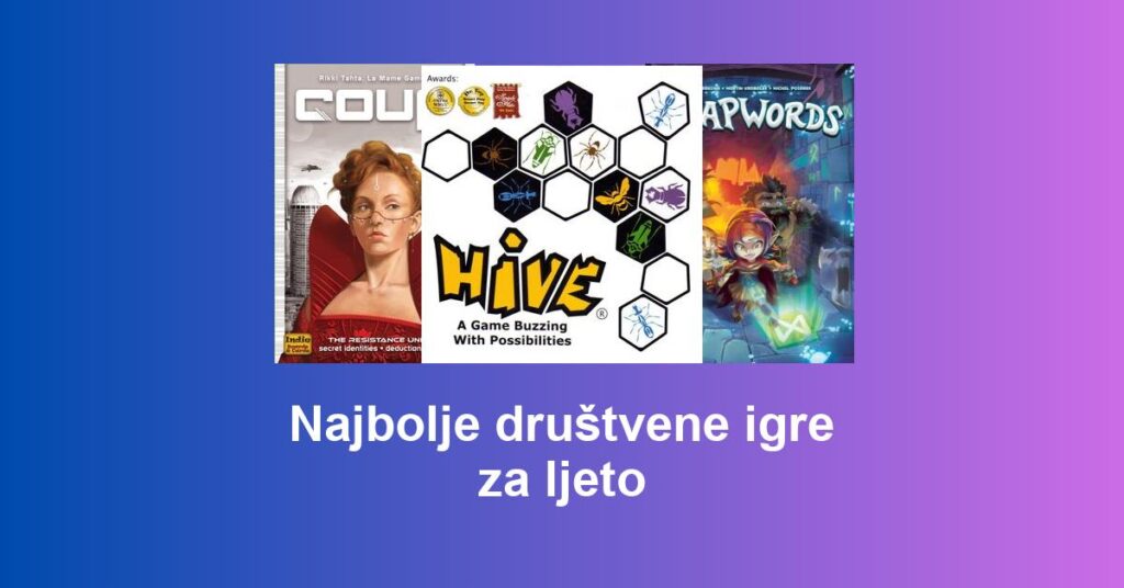 Najbolje društvene igre za ljeto