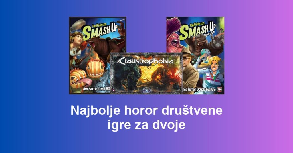 Najbolje horor društvene igre za dvoje