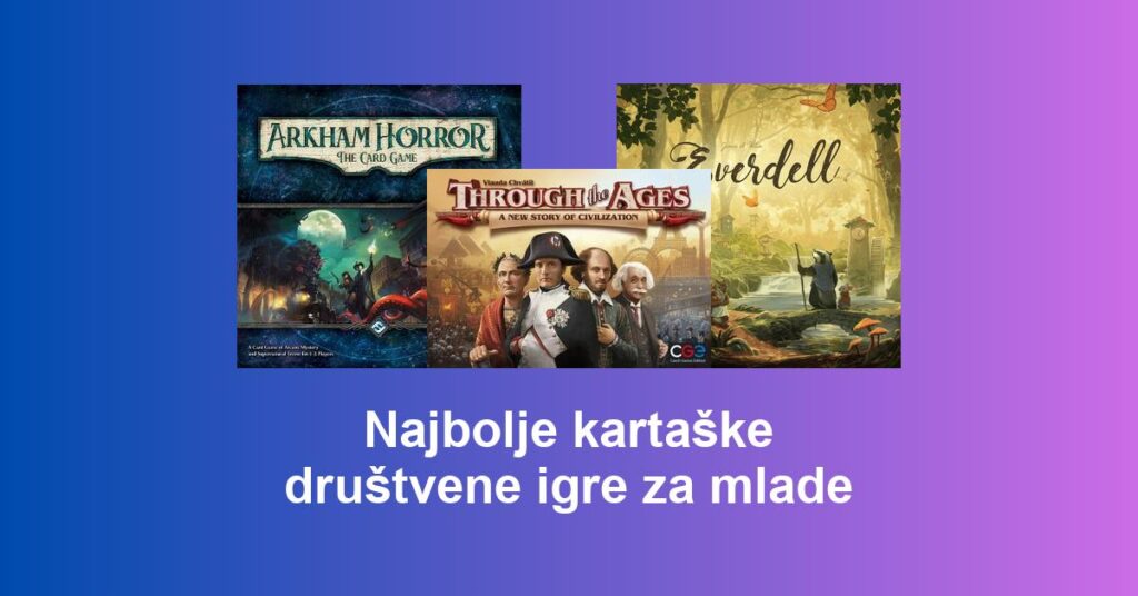 Najbolje kartaške društvene igre za mlade