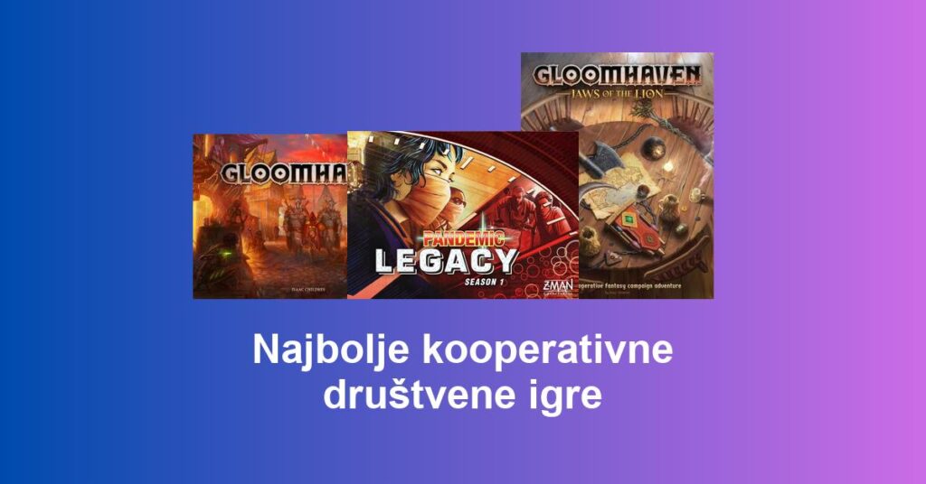 Najbolje kooperativne društvene igre