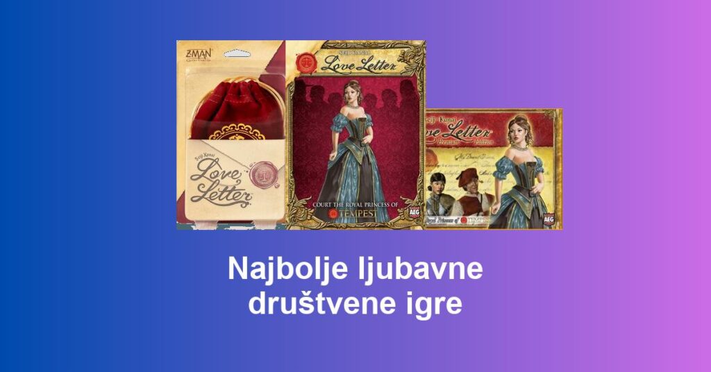 Najbolje ljubavne društvene igre