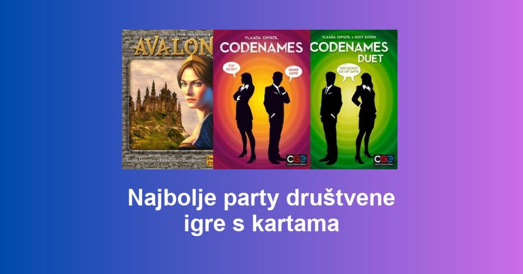 Najbolje party društvene igre s kartama