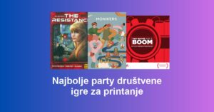 Najbolje party društvene igre za printanje