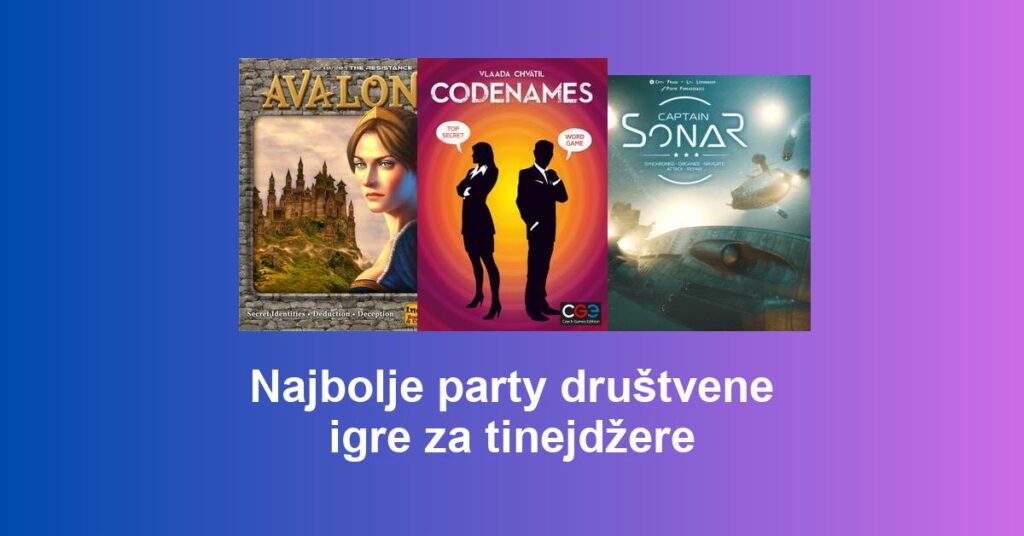 Najbolje party društvene igre za tinejdžere