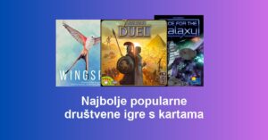 Najbolje popularne društvene igre s kartama
