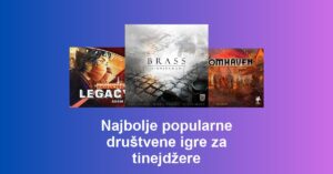Najbolje popularne društvene igre za tinejdžere
