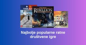 Najbolje popularne ratne društvene igre