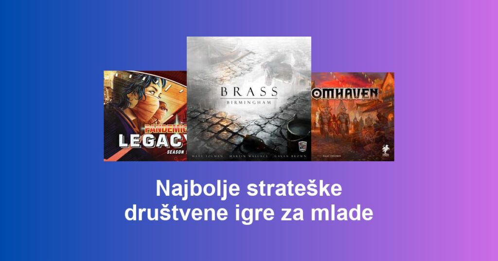 Najbolje strateške društvene igre za mlade