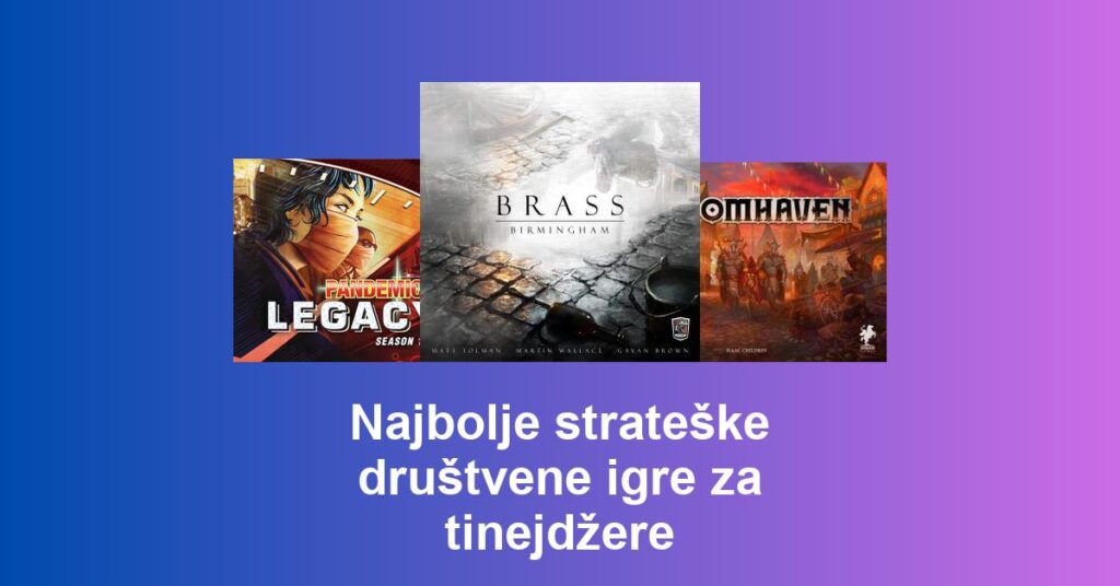 Najbolje strateške društvene igre za tinejdžere